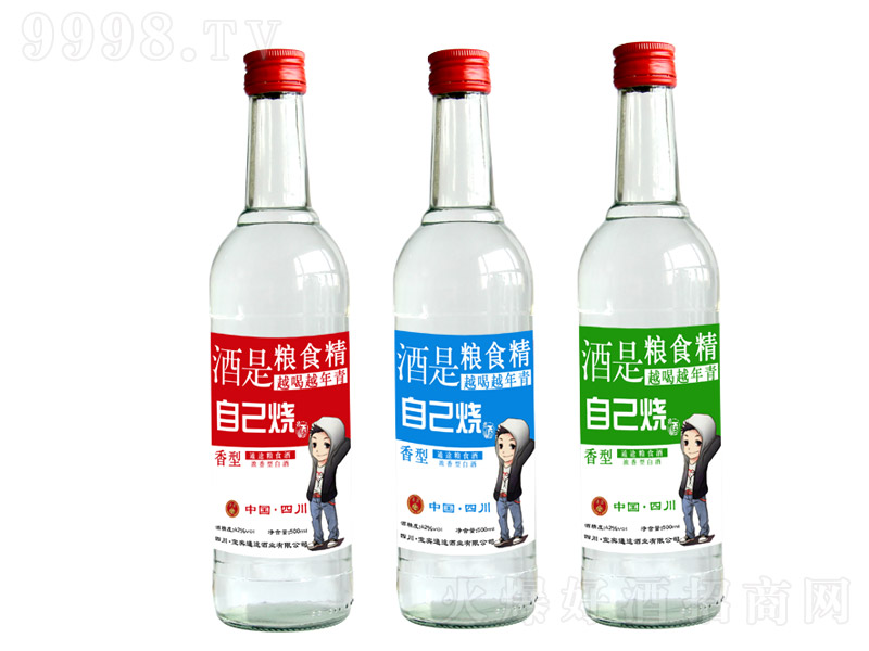 �Լ����׾ƿ�ͨ��ϵ�� �����Ͱ׾ơ�42�� 500ml��