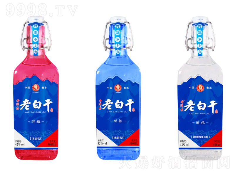 ���ɷ���ˮ�ϰ׸ɾƴ��Z�̓r��ƿ�׾� �����Ͱ׾ơ�42�� 500ml��