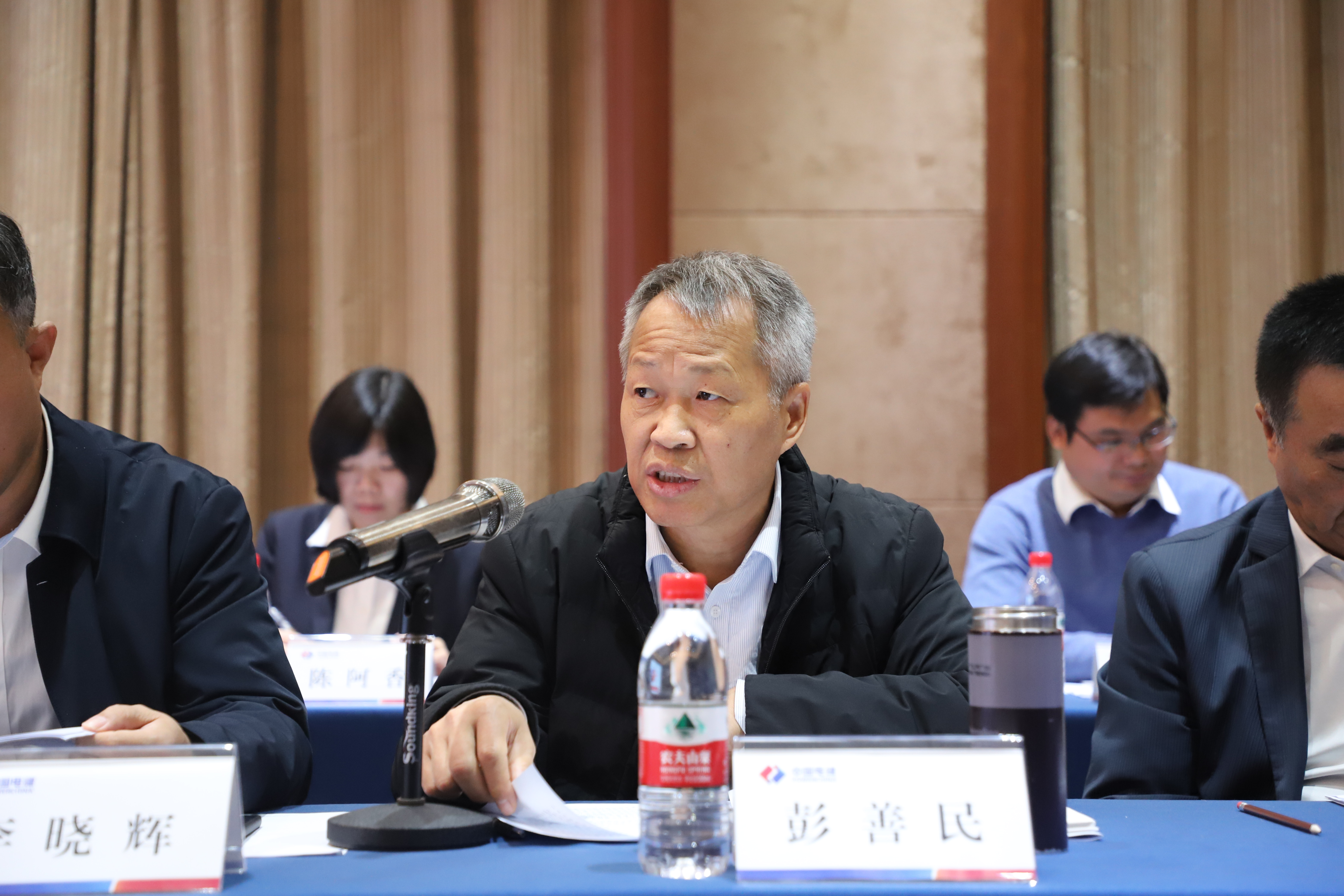 水電基礎(chǔ)局副總經(jīng)理彭善民